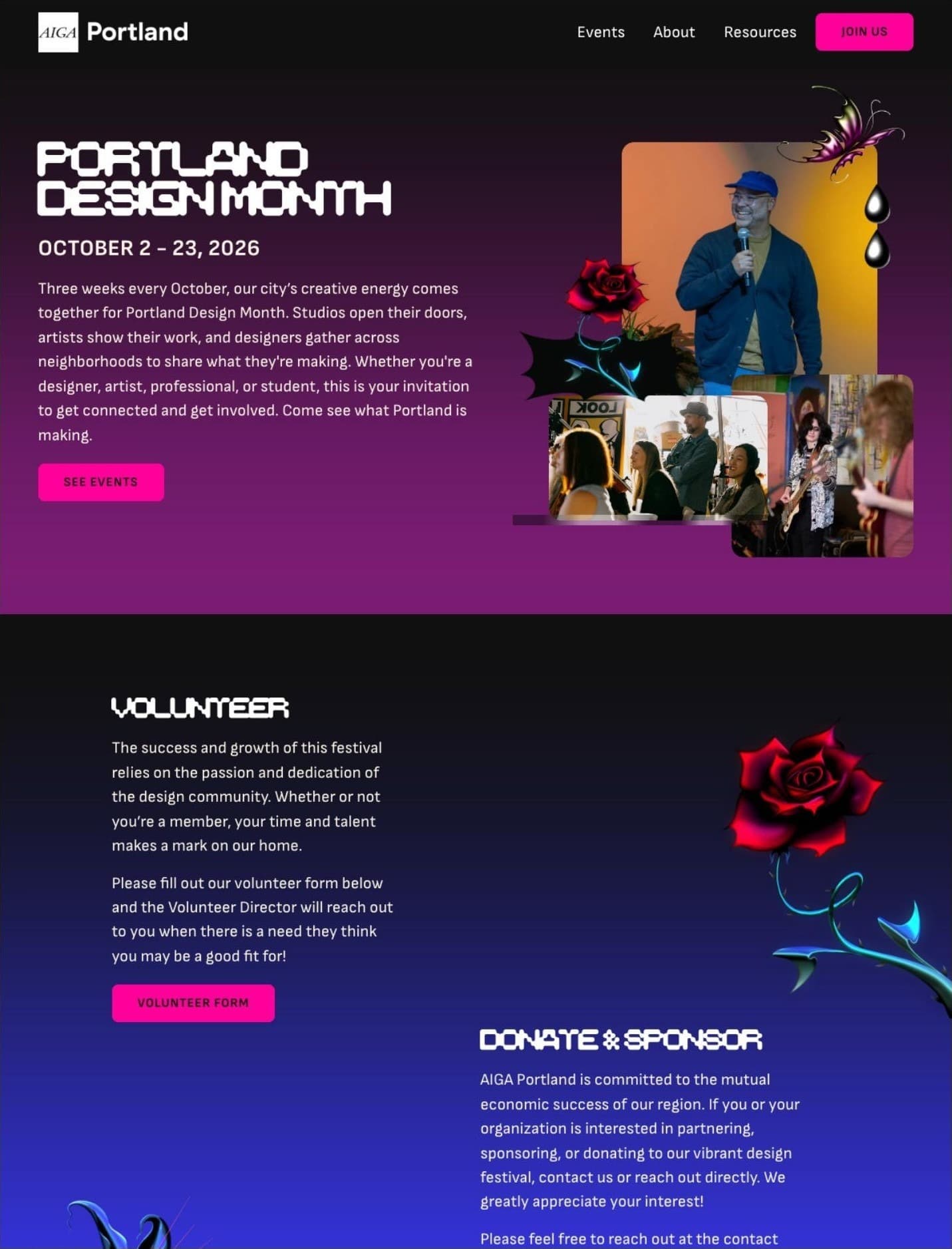 AIGA Portland: Portland Design Month 2026 preview